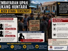 Pembayaran Upah Tukang Huntara di Aceh Utara Tersendat, Pekerja Desak Penyelesaian