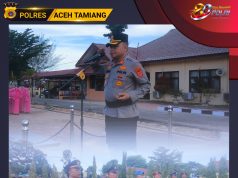 52 Personel Polres Aceh Tamiang Naik Pangkat, Kapolres Jadikan Motivasi Tingkatkan Profesionalisme