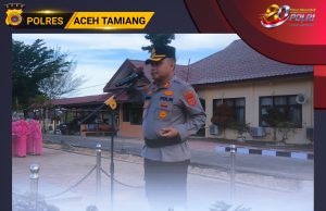 52 Personel Polres Aceh Tamiang Naik Pangkat, Kapolres Jadikan Motivasi Tingkatkan Profesionalisme