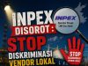 Inpex Disorot, LSM: Stop Diskriminasi, Beri Kesempatan Sama ke Vendor Lokal