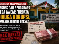 Wartawan SW Soroti Pengembalian Dana Desa Awear Fordata, Minta Dugaan Penyalahgunaan Anggaran Diusut Tuntas