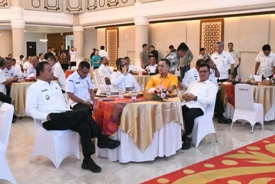 BUPATI SOKHIATULO LAIA TEKANKAN KEADILAN TANAH DI RAKOR GTRA SUMUT 2026